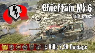 Chieftain Mk.6  |  5 Kills 7,9K Damage  |  WoT Blitz Replays