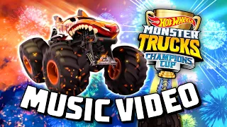 Official MUSIC VIDEO 🎶 | Monster Trucks CHAMPIONS CUP 🏆 | Hot Wheels