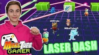 Jugamos Laser Dash de Stumble Guy