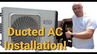 Ducted AC Installation!
