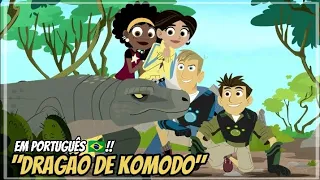 aventura com os kratts - o dragão de komodo - episódio completo em português brasileiro 🇧🇷#live