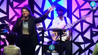 The Power of Praise   Karthar Aavi Live Worship & Message by Jasmin Faith