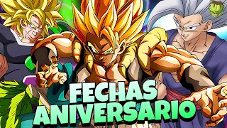 OFICIALES! FECHAS del ANIVERSARIO y de los BANNERS | Dokkan Battle