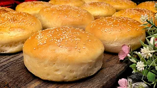 A famous recipe, 1000 pieces of which are sold around the world every day Burger Bread