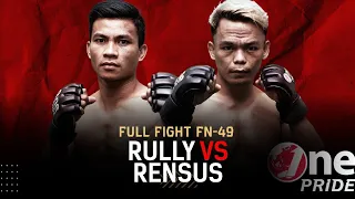 Rully Karame vs Rensus Sari Turnip - Bantamweight | Full Fight One Pride MMA FN 49