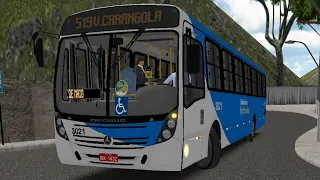 🔵 PROTONBUS| Neobus Mega 2006 Mercedes-bens Euro 3 OF 17-22 PADRÃO CDH 3021 519 morro alto🔵