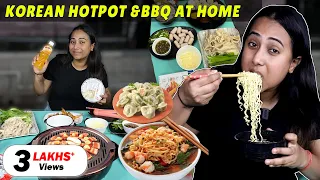 Korean Hotpot & BBQ at Home | Korean Food CookBang | Best Korean Food Part-2