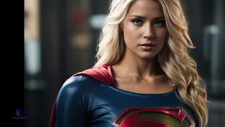 Blonde Beauty Transforms into Supergirl: AI Brings DC Comics to Life!