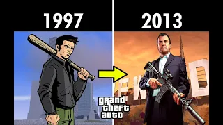 A INCRÍVEL EVOLUÇÃO DE GTA - 1997 à 2013