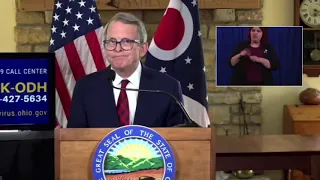 Ohio Governor Mike DeWine announces March 9 as a day of remembrance for the lives lost by COVID-19