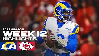 Highlights: Rams' Top Plays vs. Chiefs In Week 12 | Bryce Perkins First TD, Nick Scott INT & More