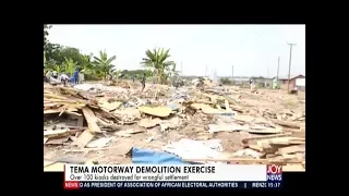 Residents of Tema Trasacco stranded after demolition exercise (19-12-19)