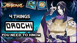 [ONMYOJI ARENA] 4 THINGS YOU NEED TO KNOW ABOUT NEW SHIKIGAMI OROCHI!