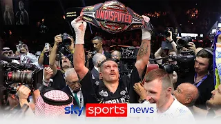 Oleksandr Usyk beats Tyson Fury to win historic undisputed heavyweight championship fight