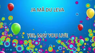 Swedish Happy Birthday Song (English Translation)