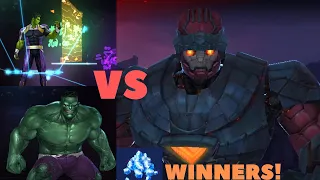 T3 IMMORTAL HULK & AWAKENED AMADEUS CHO (BRAWN) VS Master Mold GBR - Marvel Future Fight