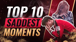 10 MOST EMOTIONAL Moments in League of Legends Esports History