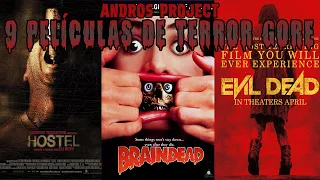 Las 9 Mejores Películas de Terror Gore | Andros Project
