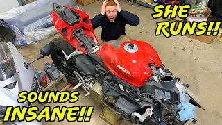 Rebuilding A Wrecked 2014 Ducati Panigale 1199 (Part 5)