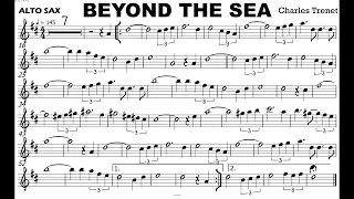 Beyond The Sea I Alto Sax Sheet Music La Mer