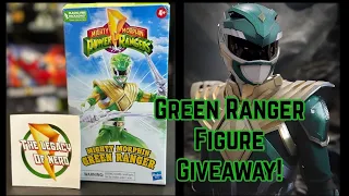 Green Ranger Figure Giveaway Stream! Weekly Power Rangers News! Lightning Collection & Cosmic Fury!