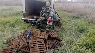 Металлокоп. Чугунная Гора! Такой сброс я нашёл впервые!