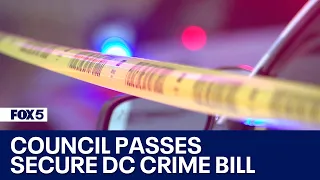 Secure DC crime bill unanimously passed by DC council