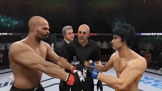 David Branch vs. Bruce Lee (EA sports UFC 3) - CPU vs. CPU