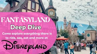 We spent the day exploring in Fantasyland the rides, food, shows, characters and more at Disneyland!