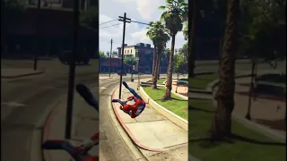 GTA 5 Funny Compilation  Spiderman VS Bad Girl Euphoria Physics 142 #shorts