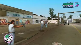 GTA Vice City | Cubans Vs Colombians Gang Warfare | Little Havana (PC)