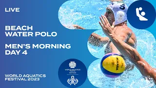 LIVE | Day 4 | Men's Morning | Beach Games Beach Water Polo Qualification Tournament 2023