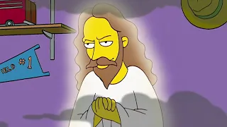 Flanders and Jesus | The Simpsons