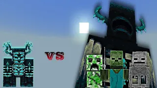 Zyden vs Titan Mobs | Minecraft Bedrock | Mob Battle