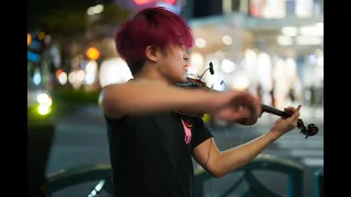 Kyoto Street Music - Violinist Maestro "YUKI"