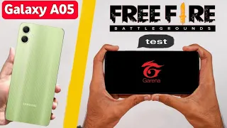 Samsung Galaxy A05 Free Fire Test | Galaxy A05 Gaming Test | Free Fire Highlight | #galaxya05