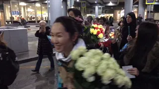 Dimash 20190319 Moscow airport