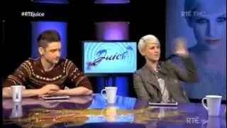 Merlin   Eoin Macken on  RTÉ s  Juice  2012 02 21