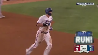 Corey Seager GAME TYING HOME RUN IN THE 9TH | Arizona Diamondbacks @ Texas Rangers GAME 1
