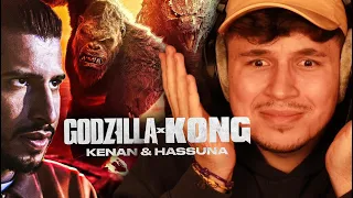 Ich KOMM GARNICHT MEHR KLAR🤯!!!...Reaktion : Hassuna ft. Kenan - Godzilla x Kong (Official Video)