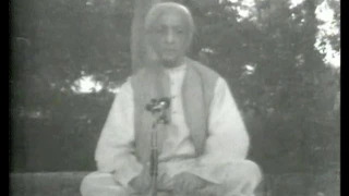 J. Krishnamurti - Madras 1981/82 - Public Talk 6 - In meditation there is no becoming nor being