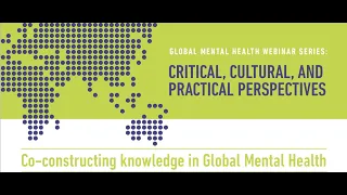 "Co-constructing knowledge in Global Mental Health" (English Version)