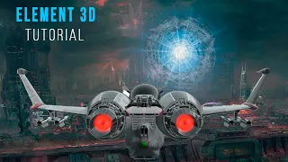 Element 3D Tutorial | After Effects Tutorial | VFX Эффекты тряски, портала, исчезновения