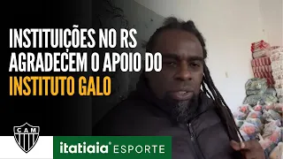 INSTITUIÇÕES AGRADECEM O APOIO DO INSTITUTO GALO ÀS VÍTIMAS DAS ENCHENTES NO RIO GRANDE DO SUL