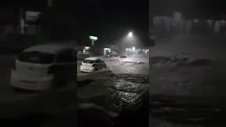 Наводнение после дождя в Сан-Фернандо (провинция Катамарка, Аргентина) #shorts