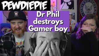 "Dr Phil destroys Gamer boy" @PewDiePie | HatGuy & @gnarlynikki  React