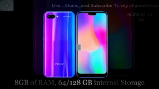 Honor 10 GT 8GB RAM Official | REVIEW ALL SPECS.