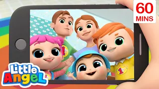 Little Angel - Boo Boo Song | Kids Fun & Educational Cartoons | Moonbug Play and Learn