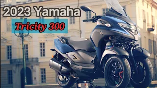 Yamaha Tricity 300 2023 with Euro5 Blue Core Engine.#honda#yamaha#kymco#bmw#triumph@jonewsauto