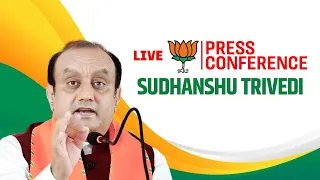 LIVE: BJP leader Sudhanshu Trivedi Press Conference | BJP | Lok Sabha Election 2024 | India alliance